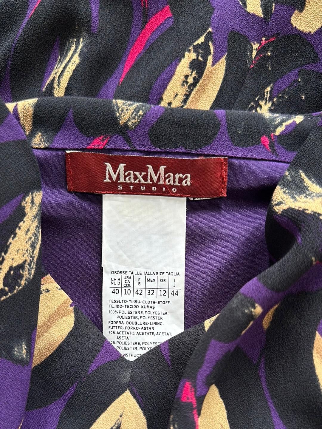 Max Mara | Italy | dress | size 12 | knee length