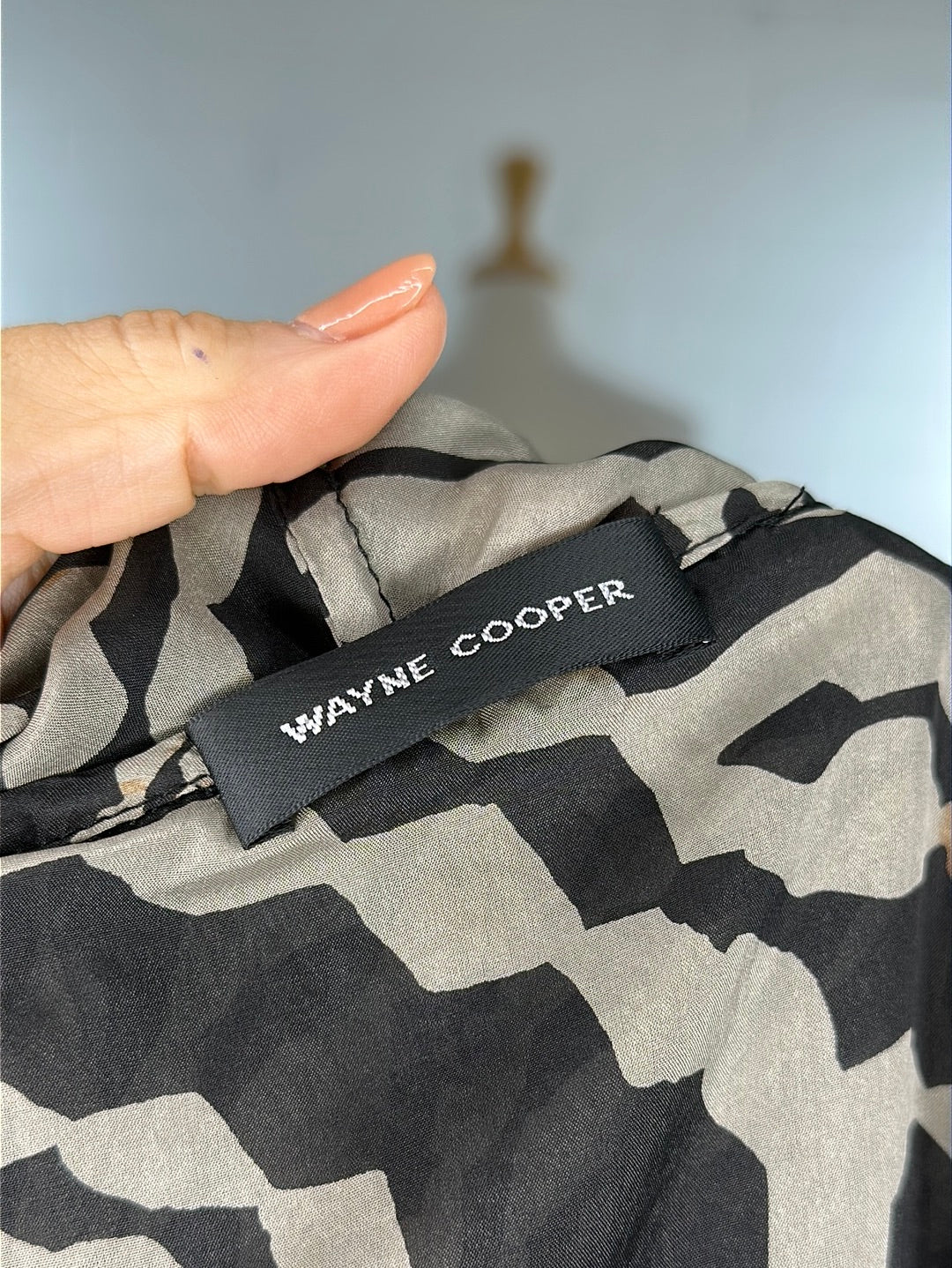 Wayne Cooper | dress | size 12 | knee length | 100% silk