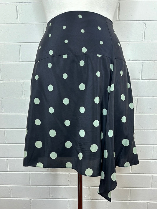 Alannah Hill | skirt | size 10 | knee length | 100% silk