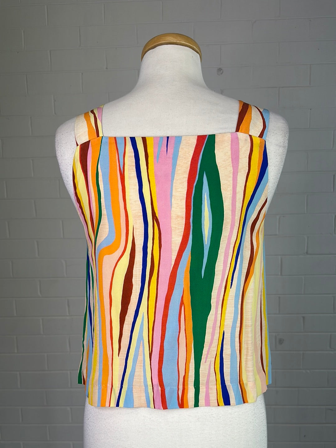 Gorman | top | size 10 | sleeveless | 100% cotton