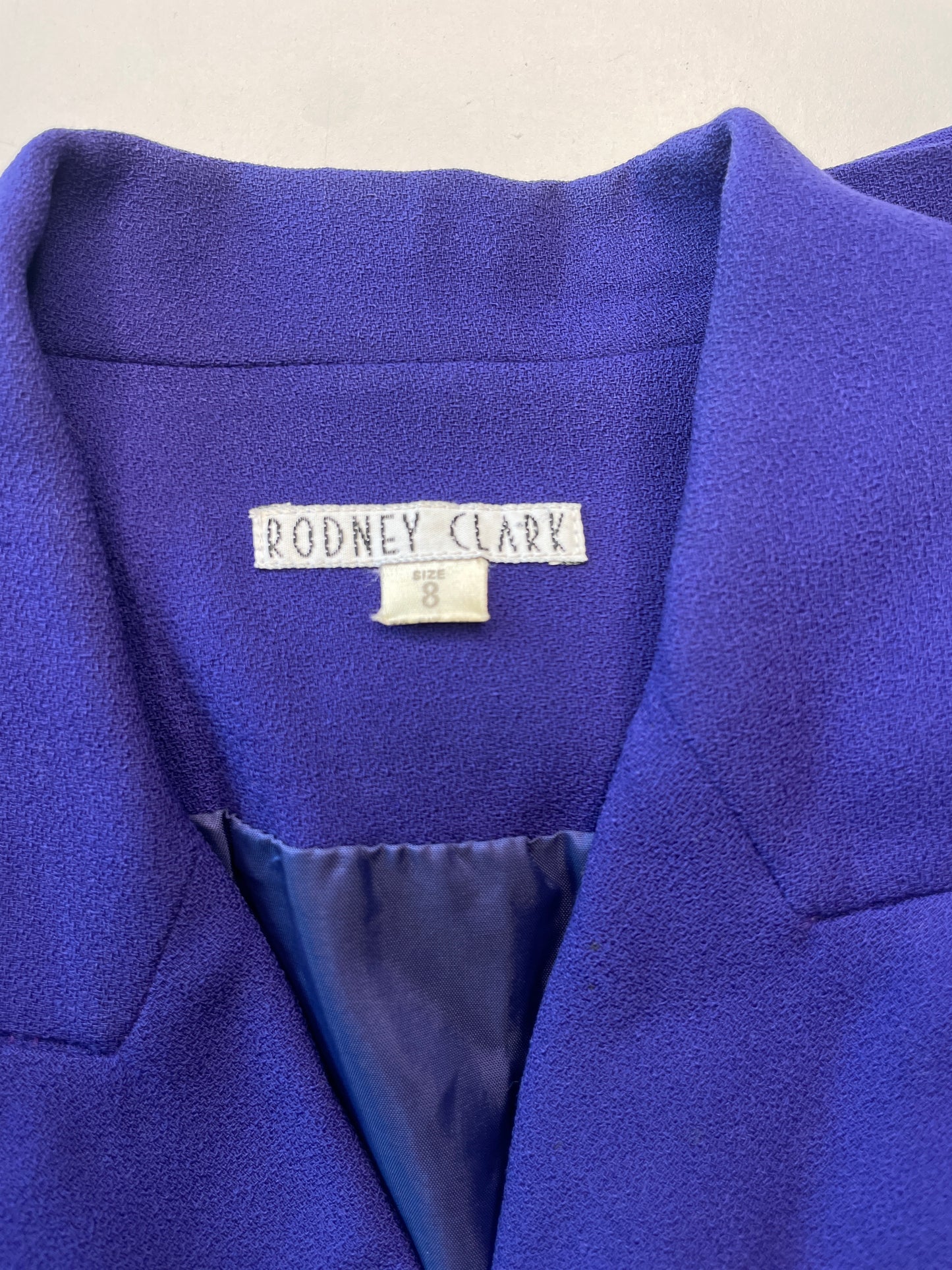 Rodney Clark | jacket | size 8 | double breasted | 100% wool