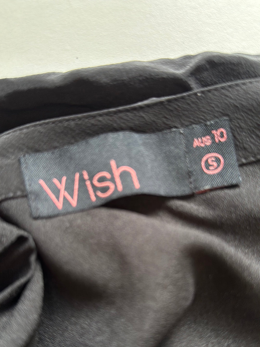 Wish | dress | size 10 | mini length | 100% silk