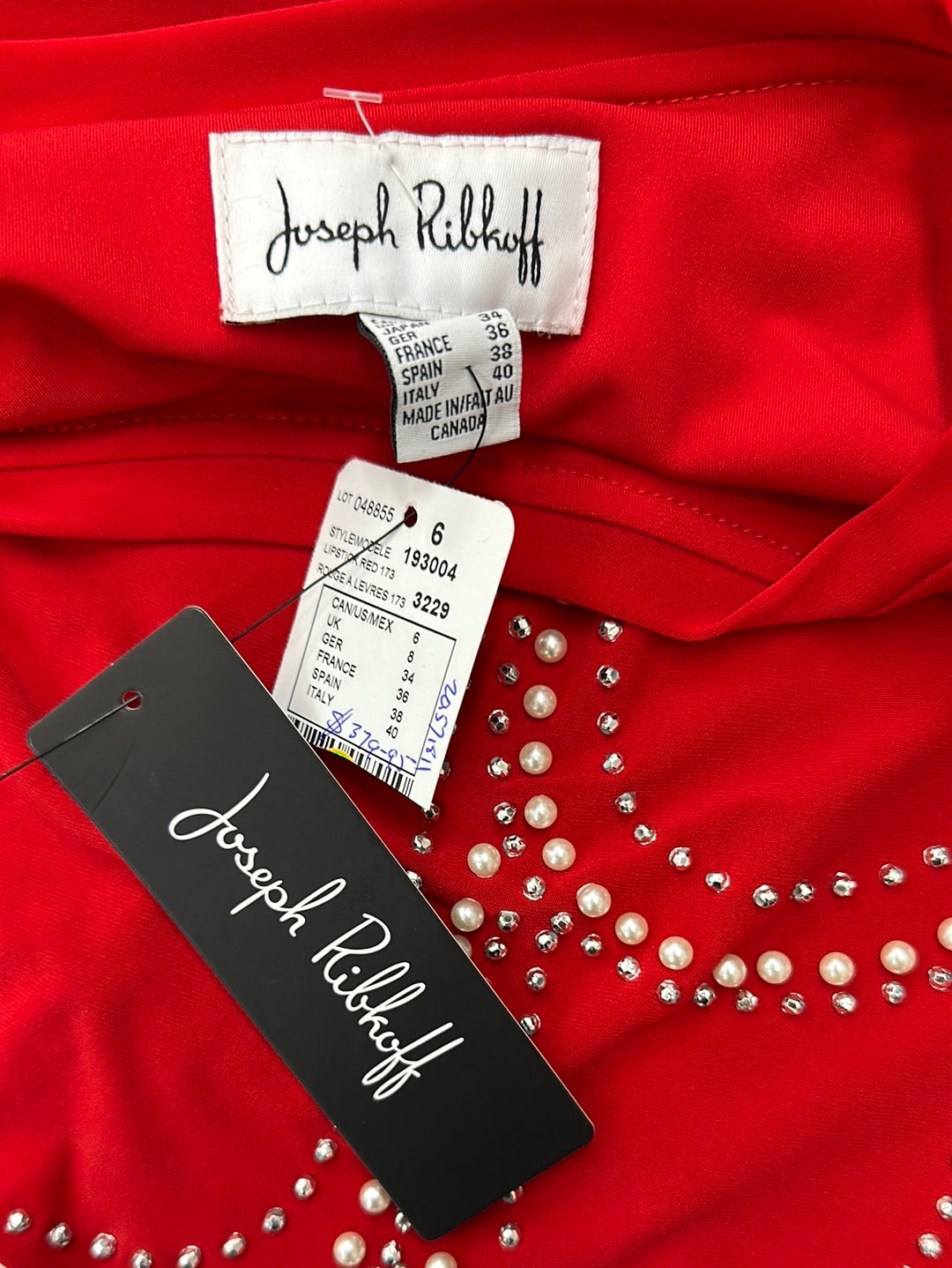 Joseph Ribkoff | Montreal | dress | size 8 | knee length | new with tags