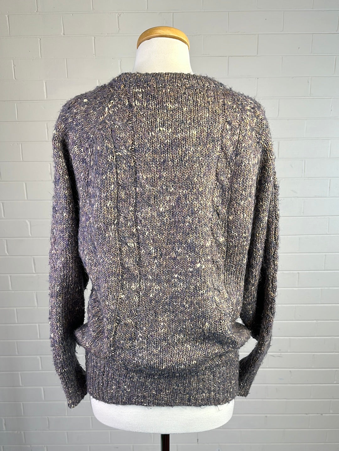 MONSOON DIFFUSION | UK | vintage 80's | sweater | size 10 | crew neck | made in Hong Kong