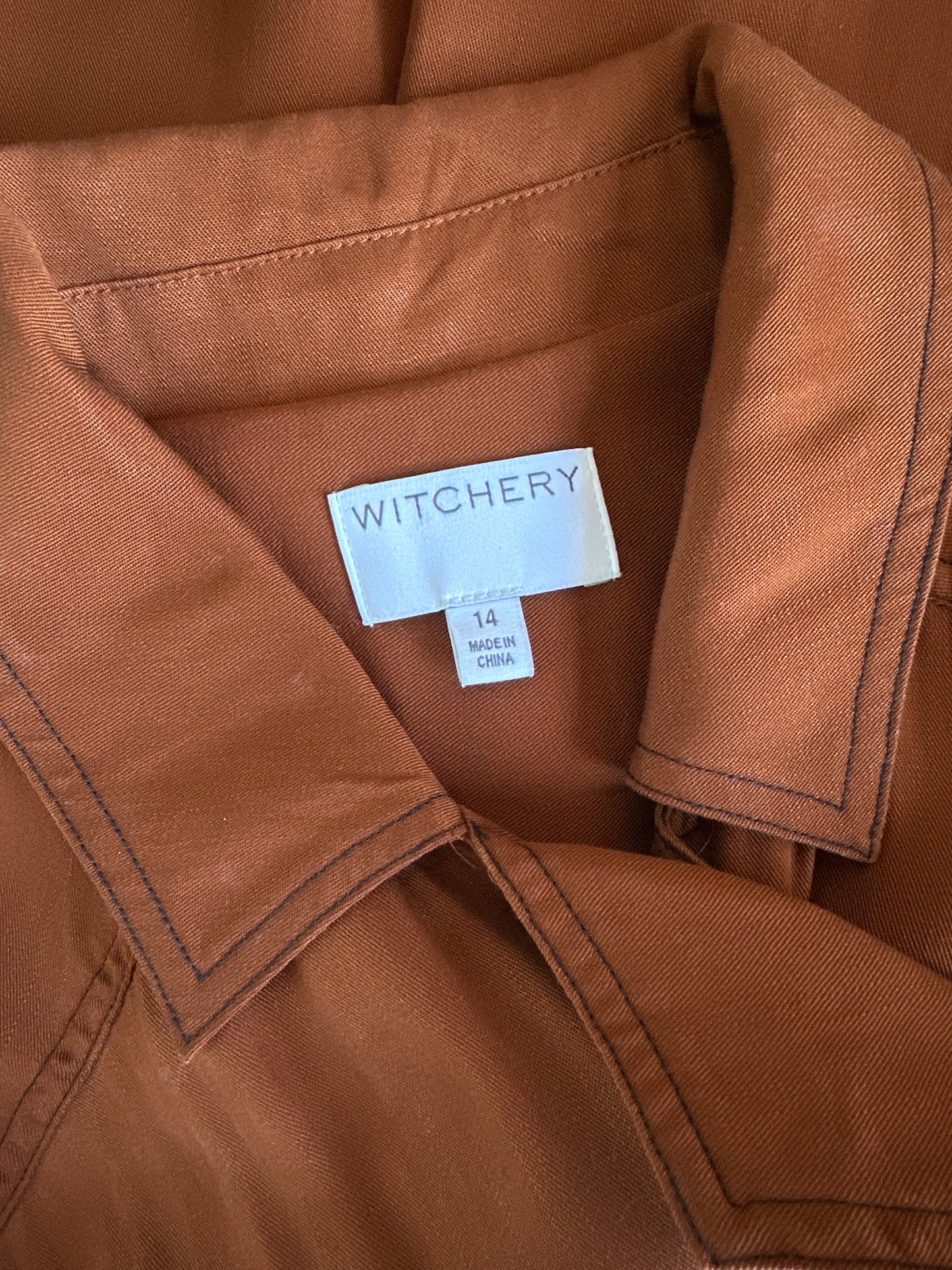 Witchery | dress | size 14 | maxi length | 100% lyocell
