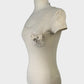 EMPORIO ARMANI | Italy | top | size 10 | cap sleeve | made in Italy