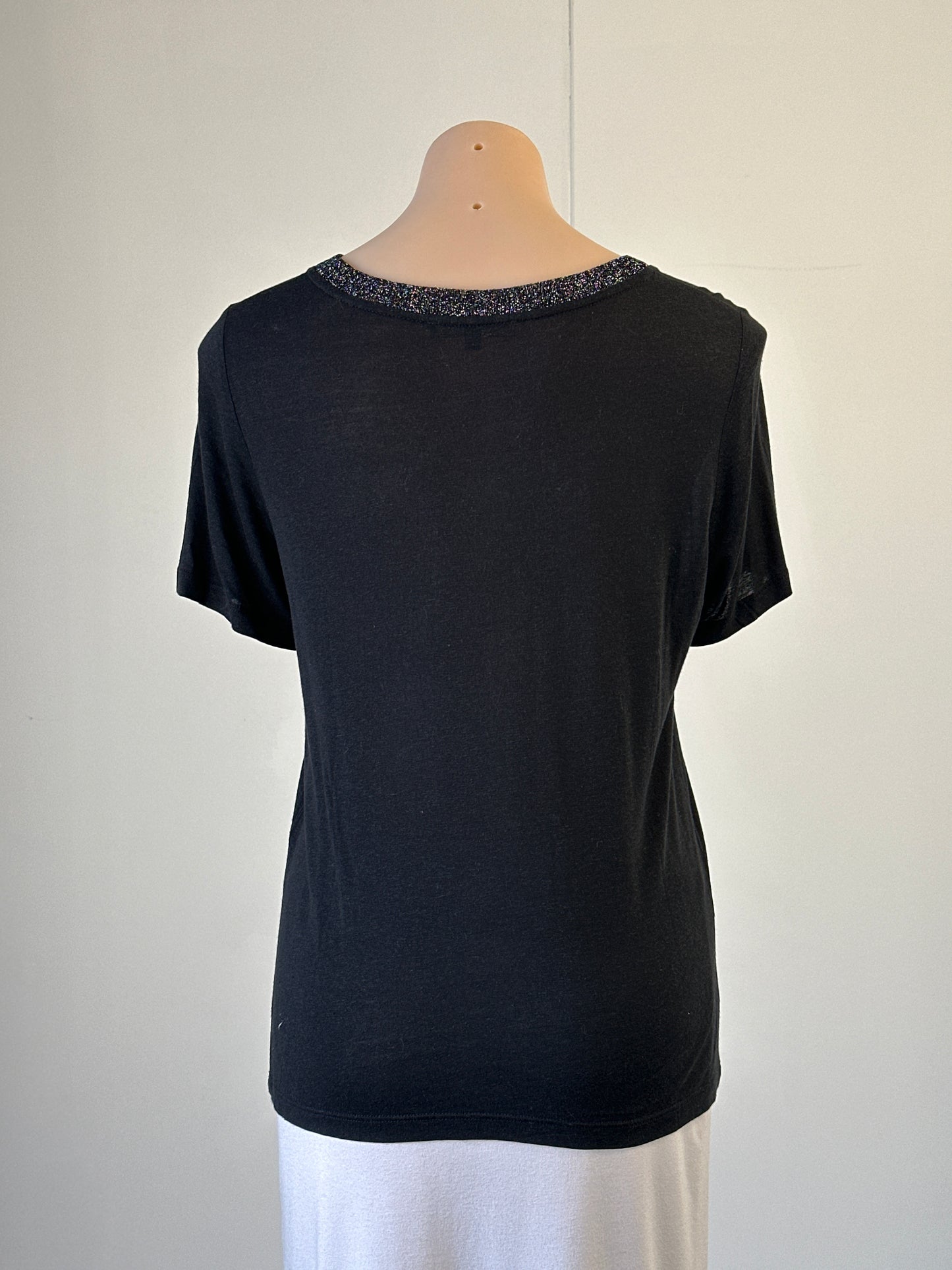 Maje | Paris | top | size 10 | short sleeve