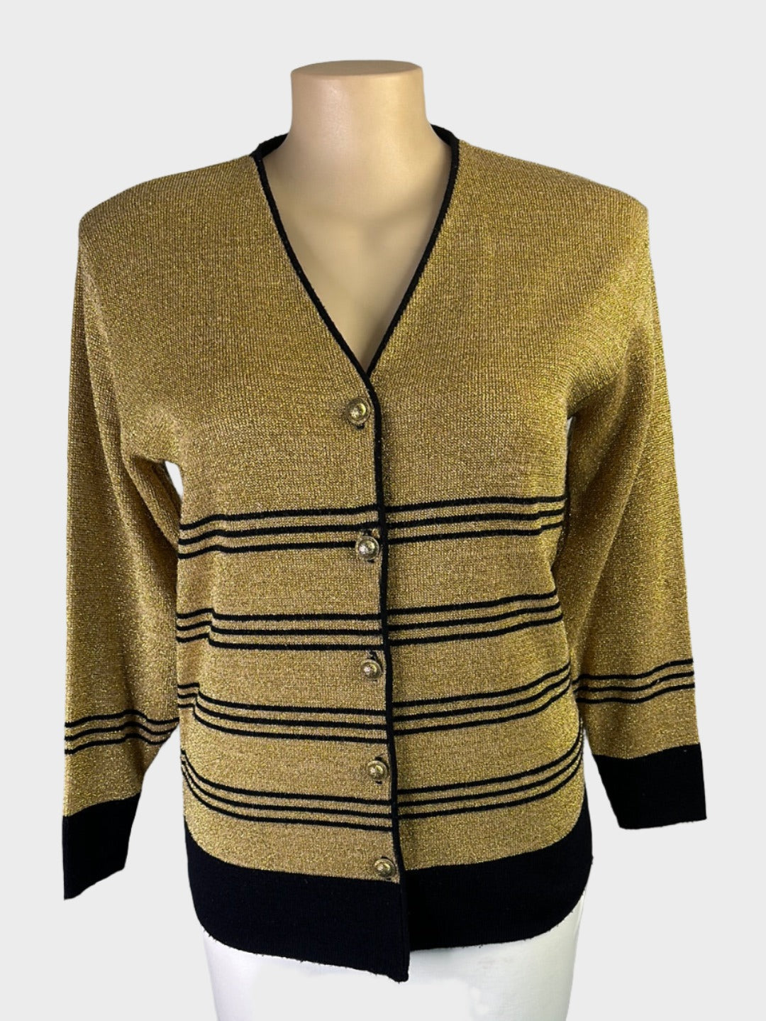 Leslie Fay | Canada | vintage 60's | cardigan | size 14 | long sleeve | made in Canada