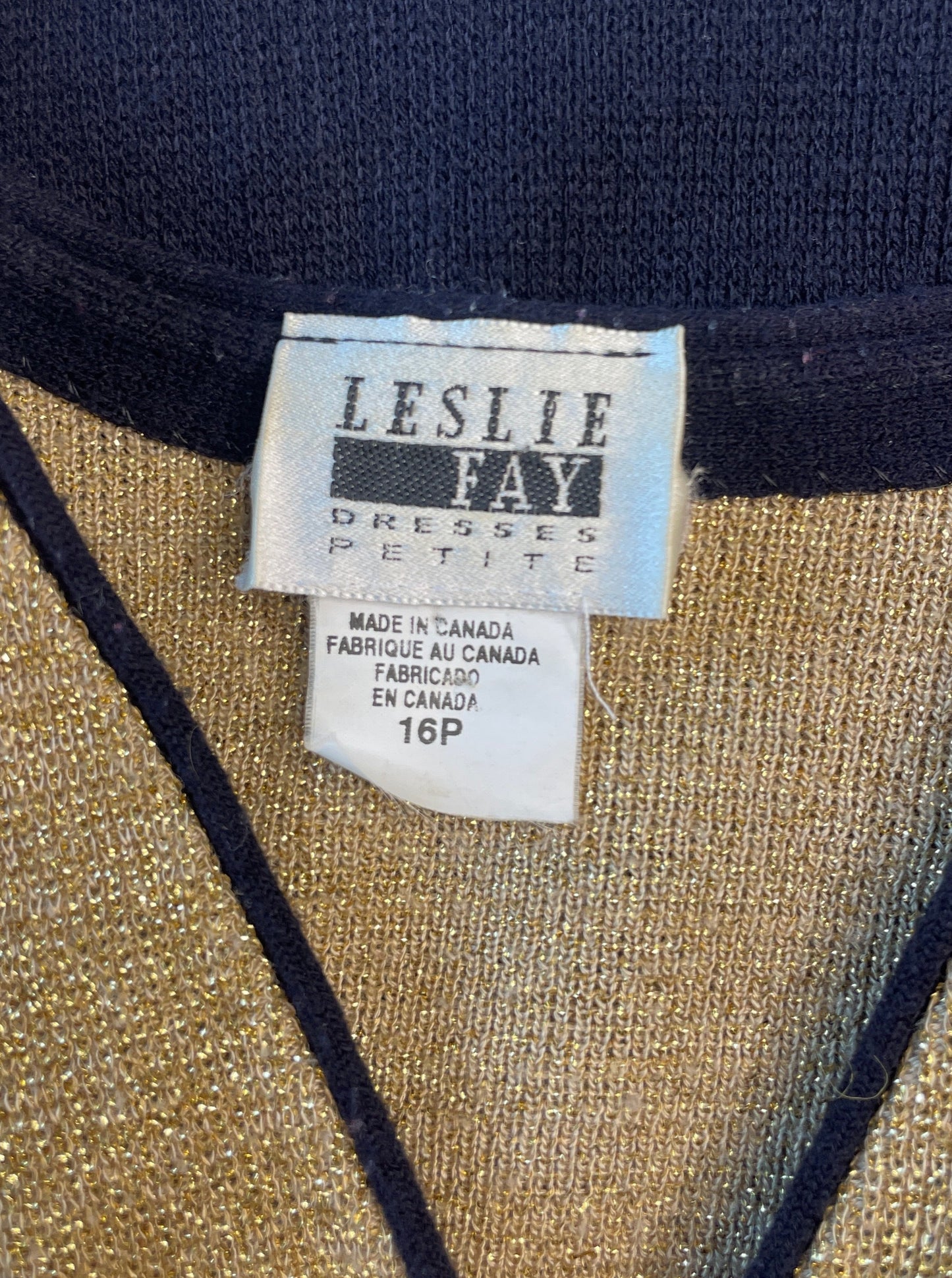 Leslie Fay | Canada | vintage 60's | cardigan | size 14 | long sleeve | made in Canada