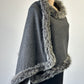 Blue Illusion | shawl | one size | open front