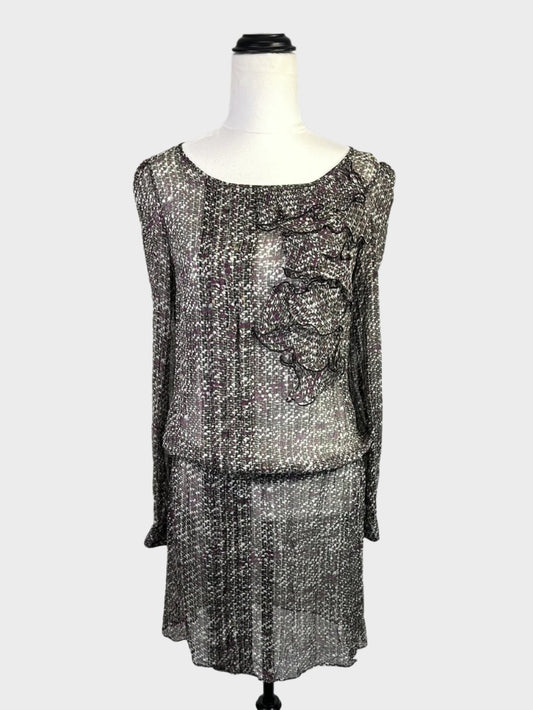 MAX&Co. | Italy | dress | size 6 | mini length | 100% silk