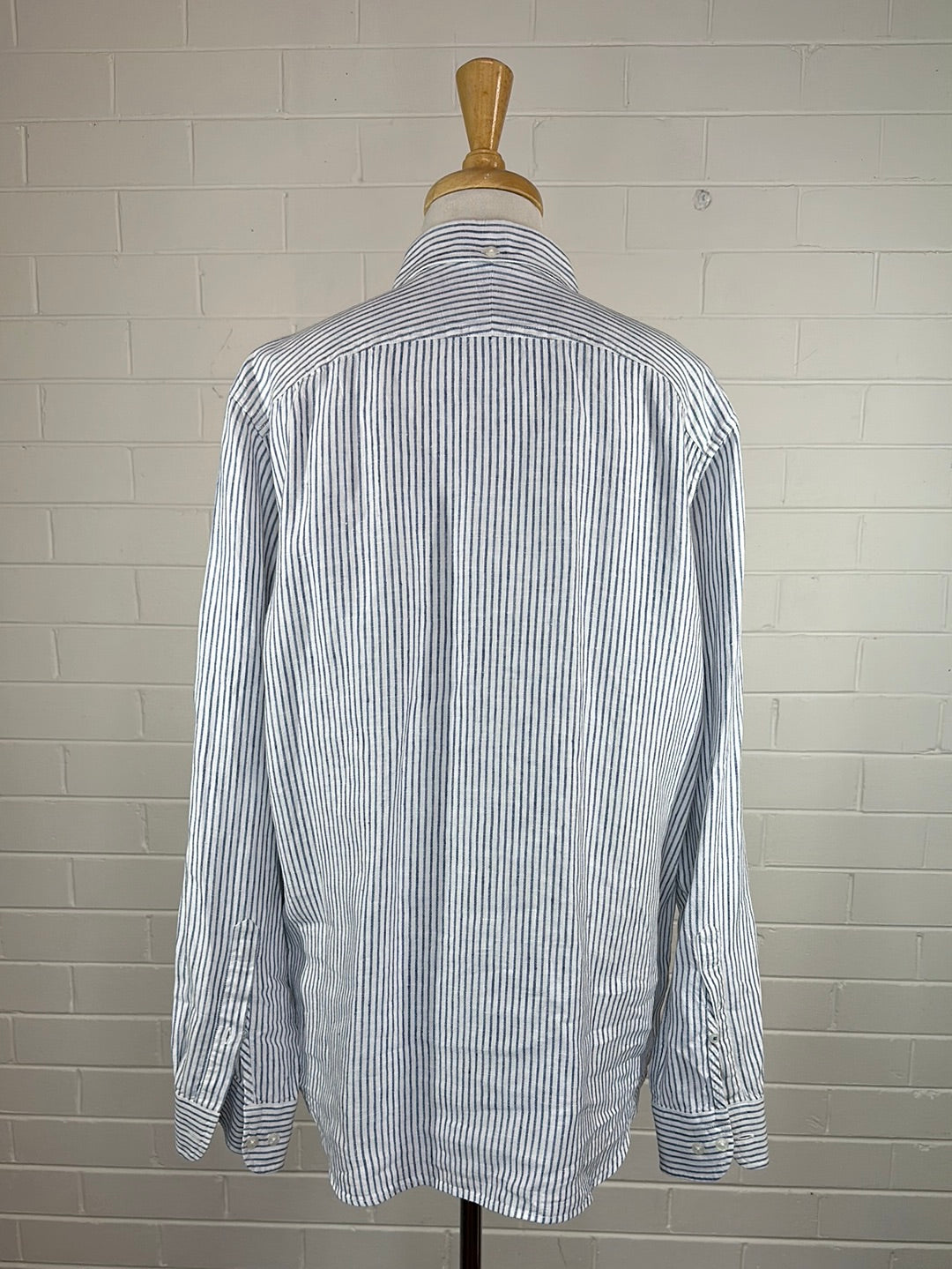 Trenery | shirt | size 14 | long sleeve | 100% linen