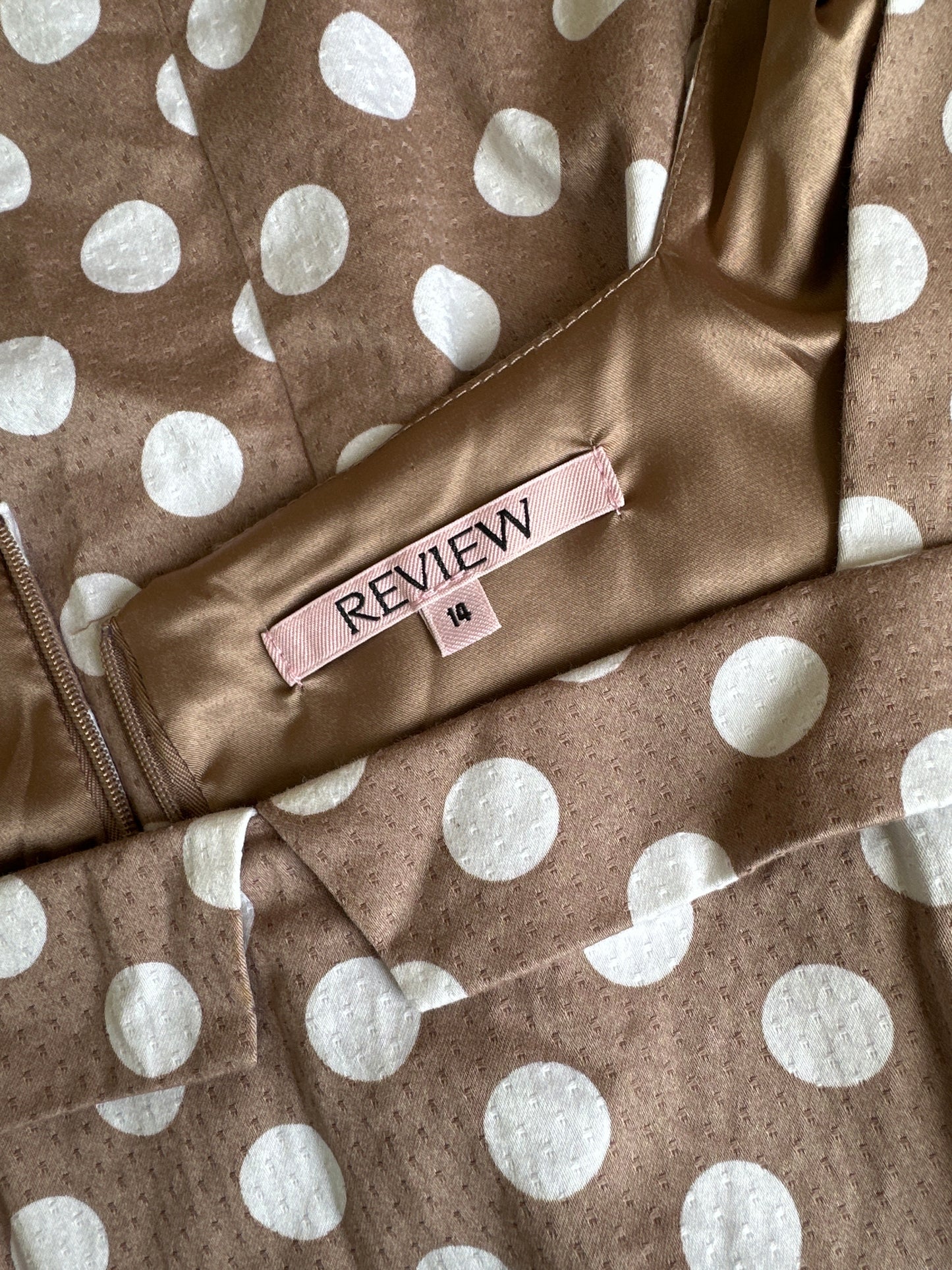 Review | dress | size 14 |  knee length