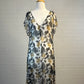 Lee Mathews | dress | size 10 | midi length | 100% silk