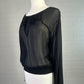 Tara Jarmon | Canada | top | size 10 | long sleeve | 100% silk