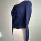 Alannah Hill | cardigan | size 8 | long sleeve | cotton silk blend