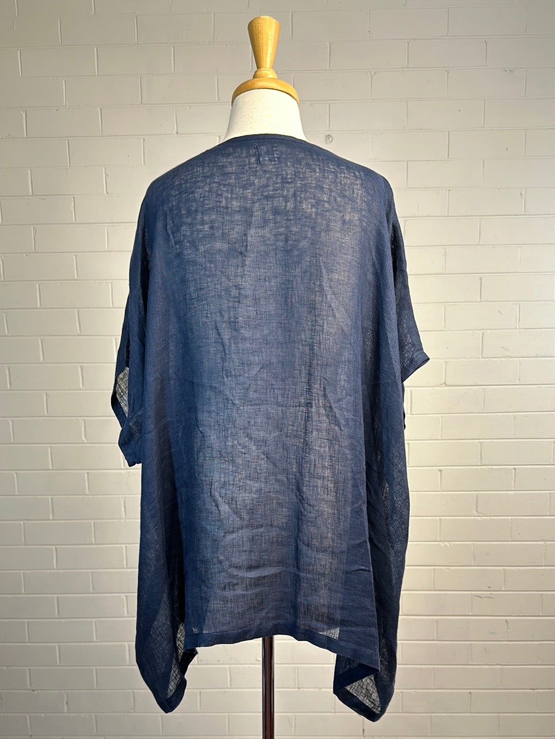 Frockk | top | one size | short sleeve | 100% linen