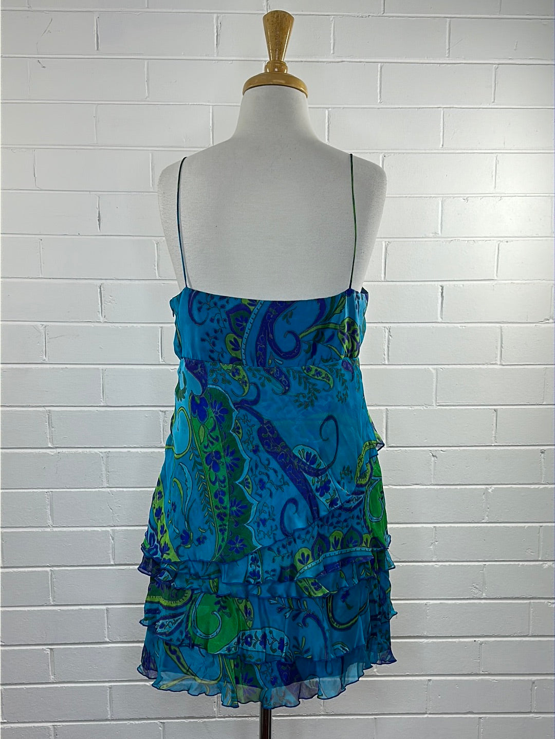 ZARA | dress | size 10 | knee length | 100% silk