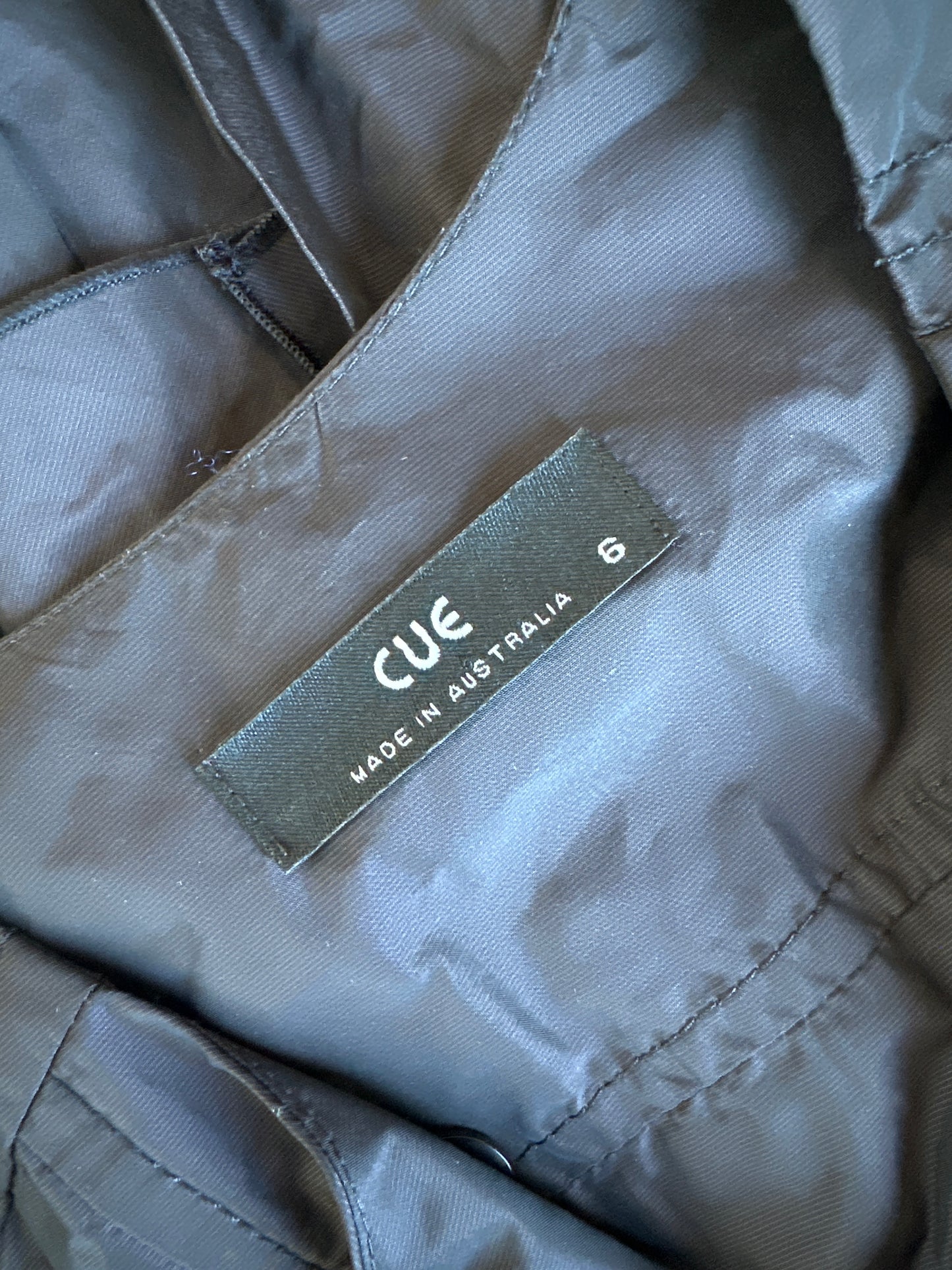 Cue | jacket | size 6 | zip front | made in Australia 🇦🇺