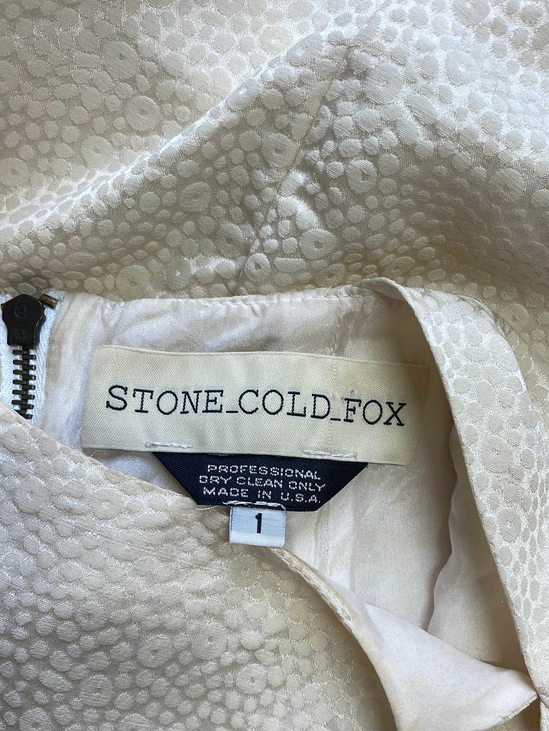 Stone Cold Fox | Los Angeles | dress | size 8 | mini length | made in the USA