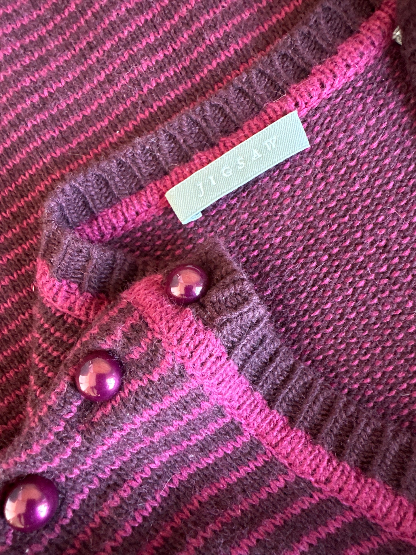 Jigsaw | UK | sweater | size 12 | scoop neck