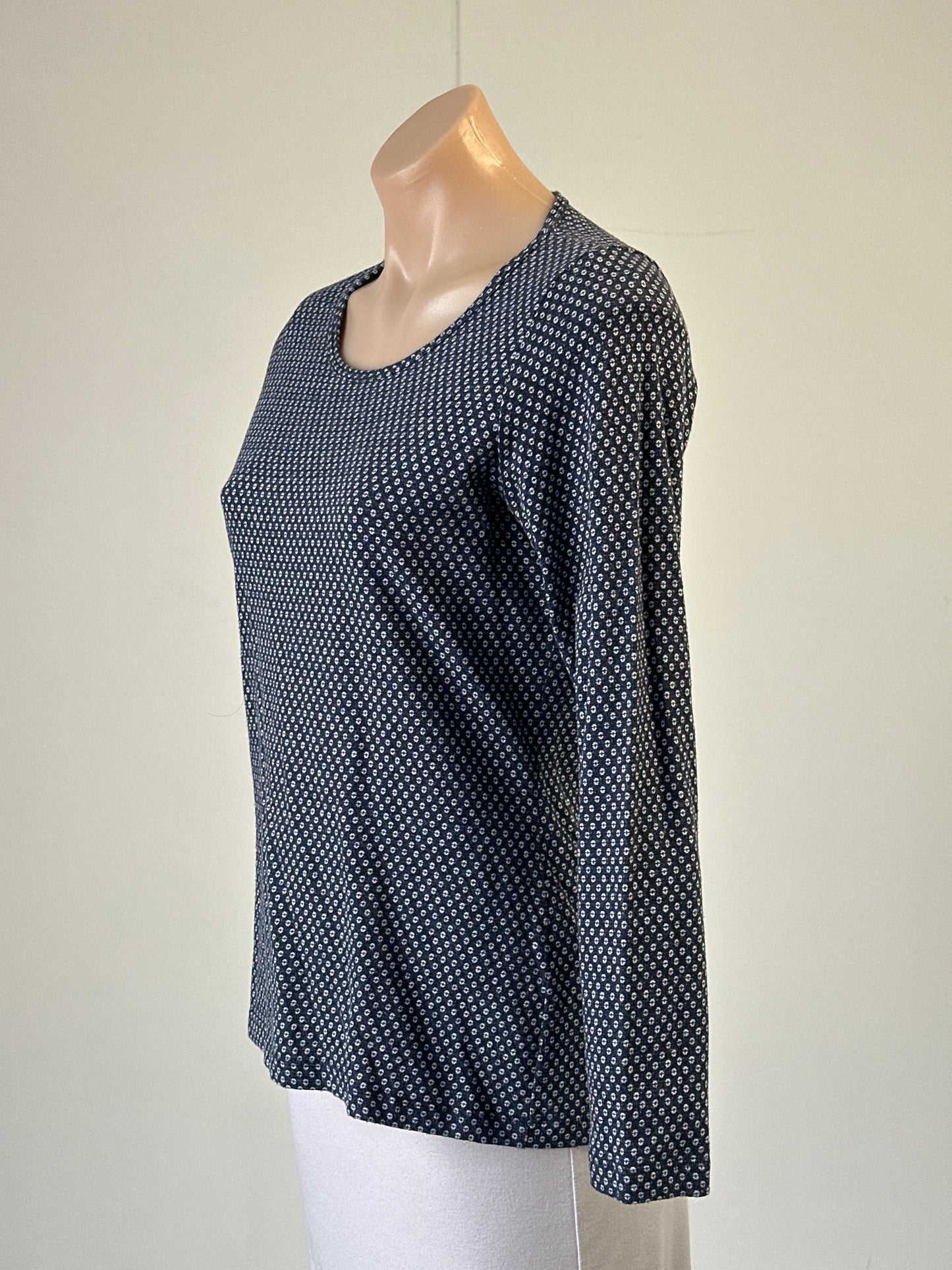 Anna Thomas | top | size 12 | long sleeve | 100% cotton