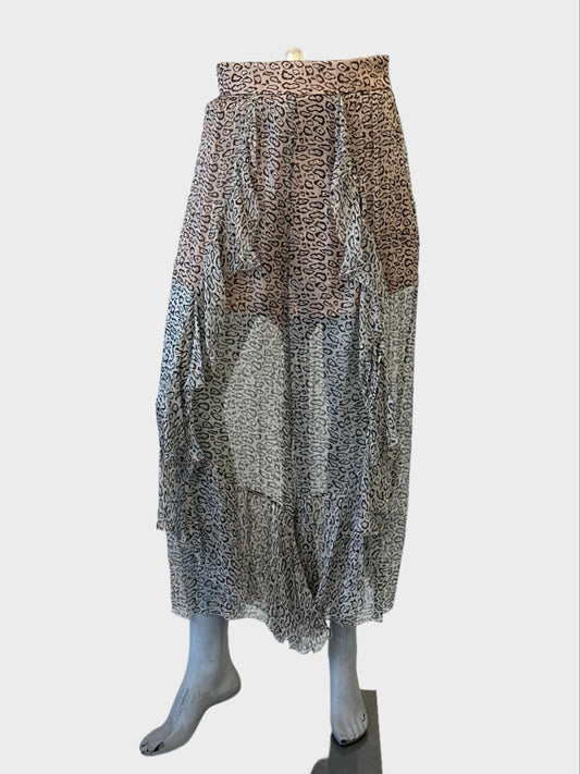 Alice McCall | pants | size 8 | wide leg | 100% silk