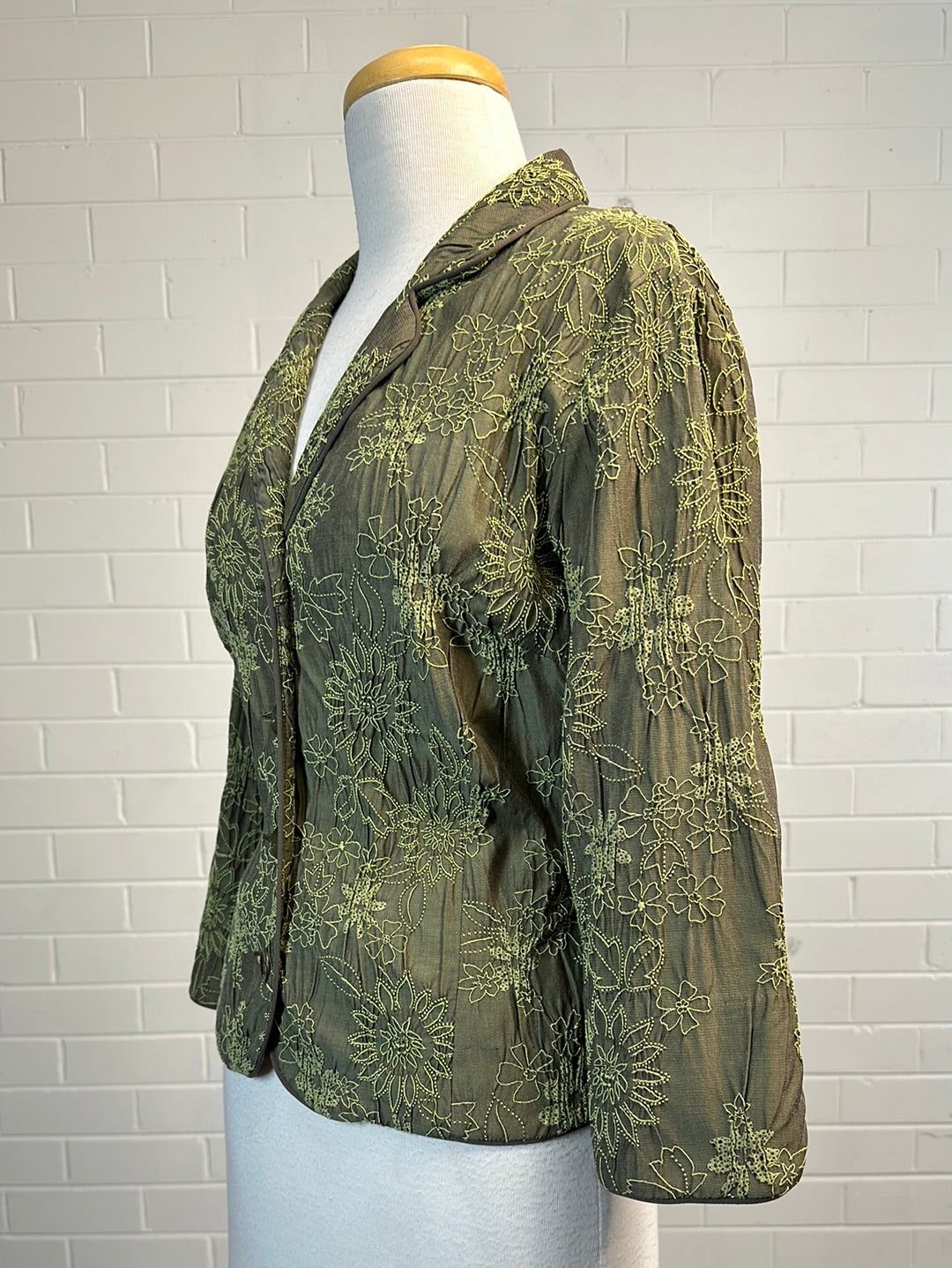 Lisa Barron | vintage 90's | jacket | size 12 | single breasted
