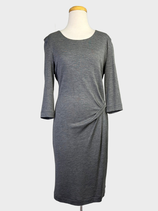 Hugo Boss | Germany | dress | size 10 | knee length | silk wool blend