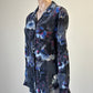 David Lawrence | shirt | size 14 | long sleeve | 100% silk