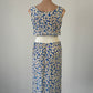 Simona | vintage 80's | dress & jacket set | size 10 | midi length | 100% silk