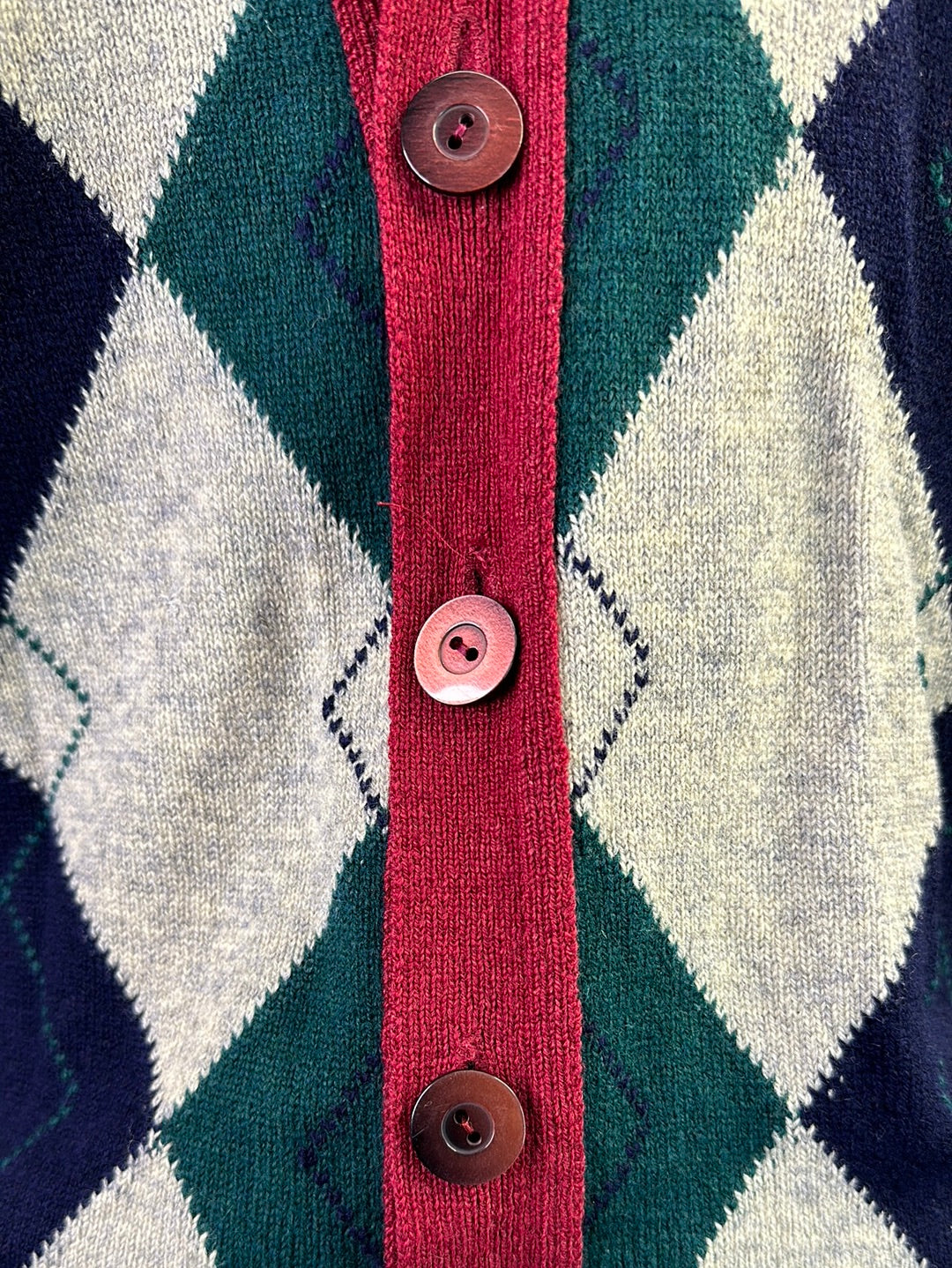 James Pringle Weavers | Scotland | vintage 60's | cardigan | size 12 | long sleeve | 100% wool | made in Scotland