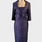 Queenspark | dress & jacket set | size 12 | midi length