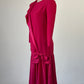 Ninette | vintage 80's | dress | size 12 | midi length