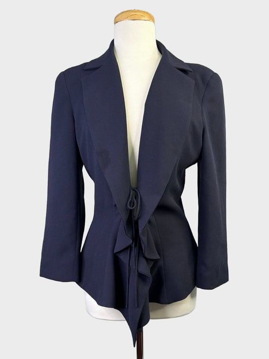 Carla Zampatti | jacket | size 10 | tie front closure