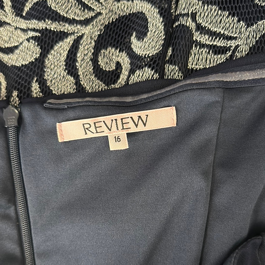 Review | dress | size 16 | knee length