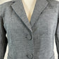 Agnes B | Paris | jacket | size 8 | single breasted | linen cotton blend