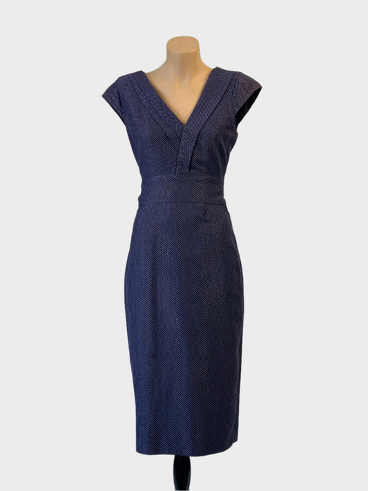 Reiss | UK | dress | size 6 | midi length