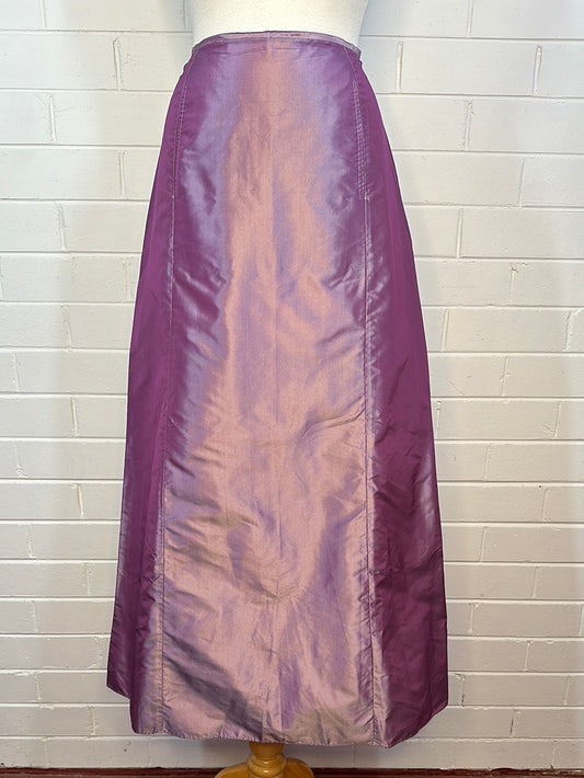 Von Troska | skirt | size 8 | maxi length | 100% silk