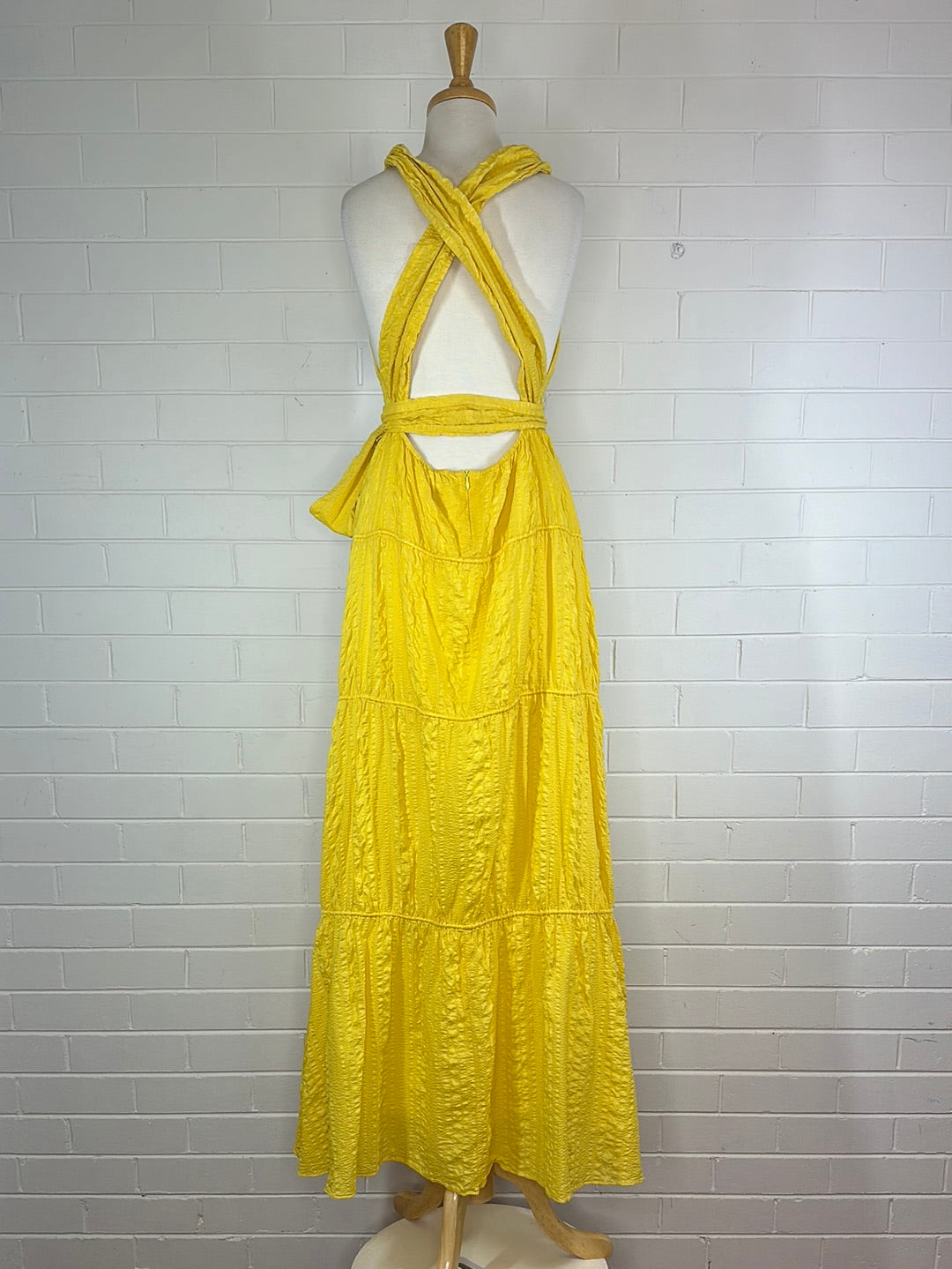 Leona Edmiston | dress | size 12 | maxi length | 100% cotton