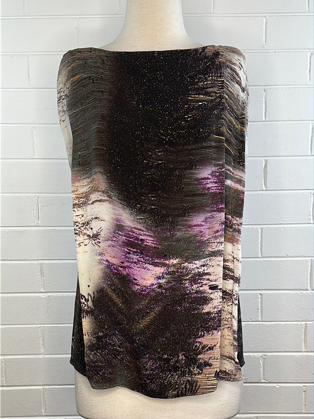 WILLOW | top | size 6 | sleeveless | 100% silk