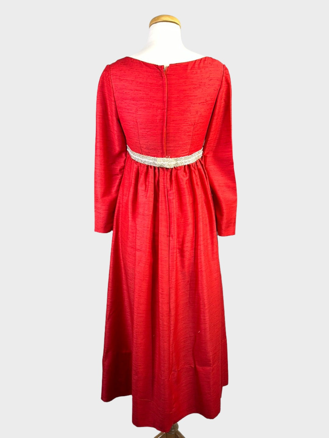 No label | vintage 60's | gown | size 8 | maxi length