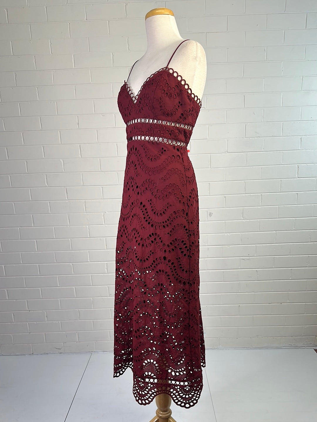 Zimmermann | gown | size 10 | maxi length | 100% cotton