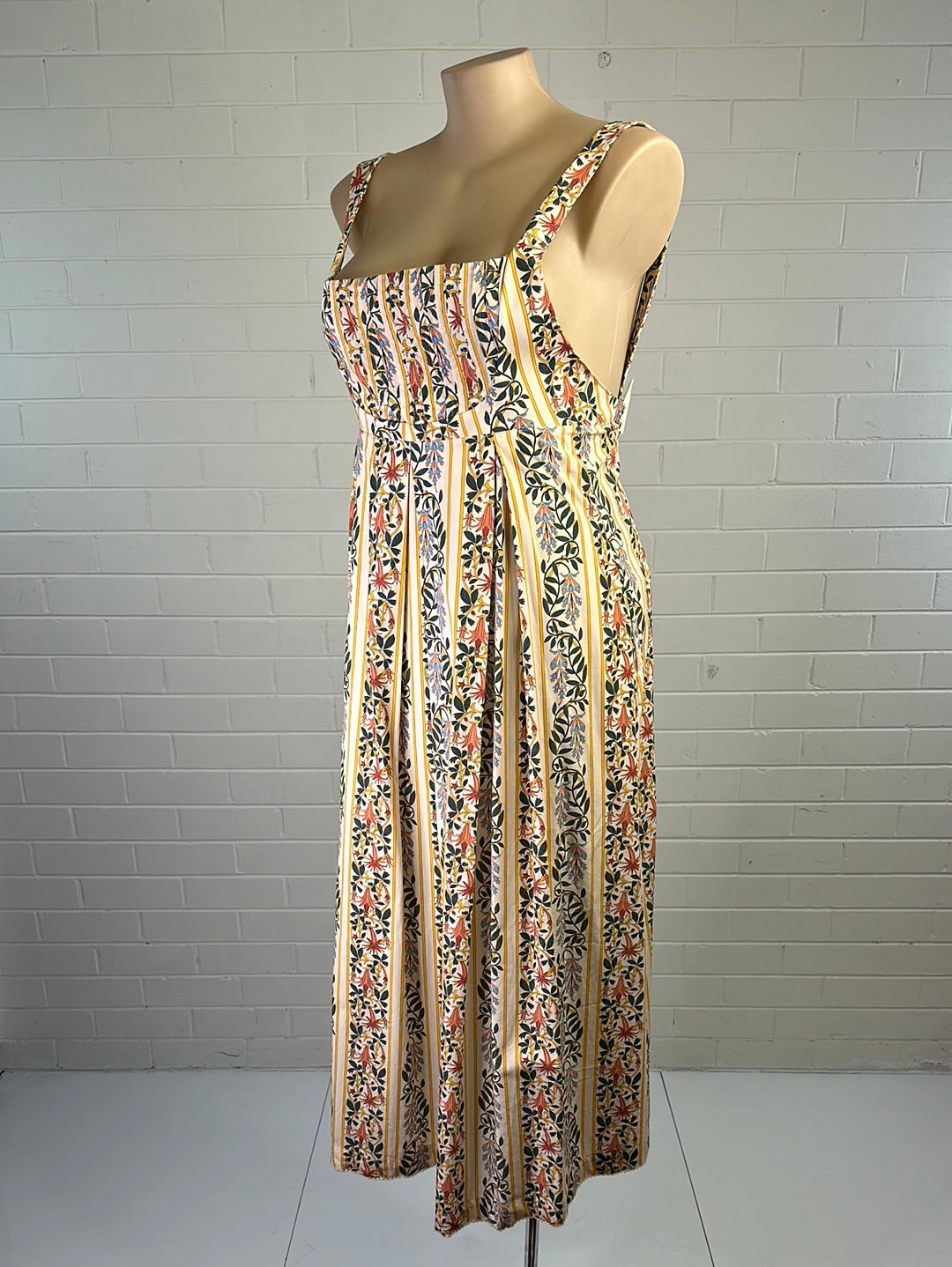 Agua by Agua Bendita | Colombia | dress | size 14 | maxi length | 100% cotton | made in Colombia