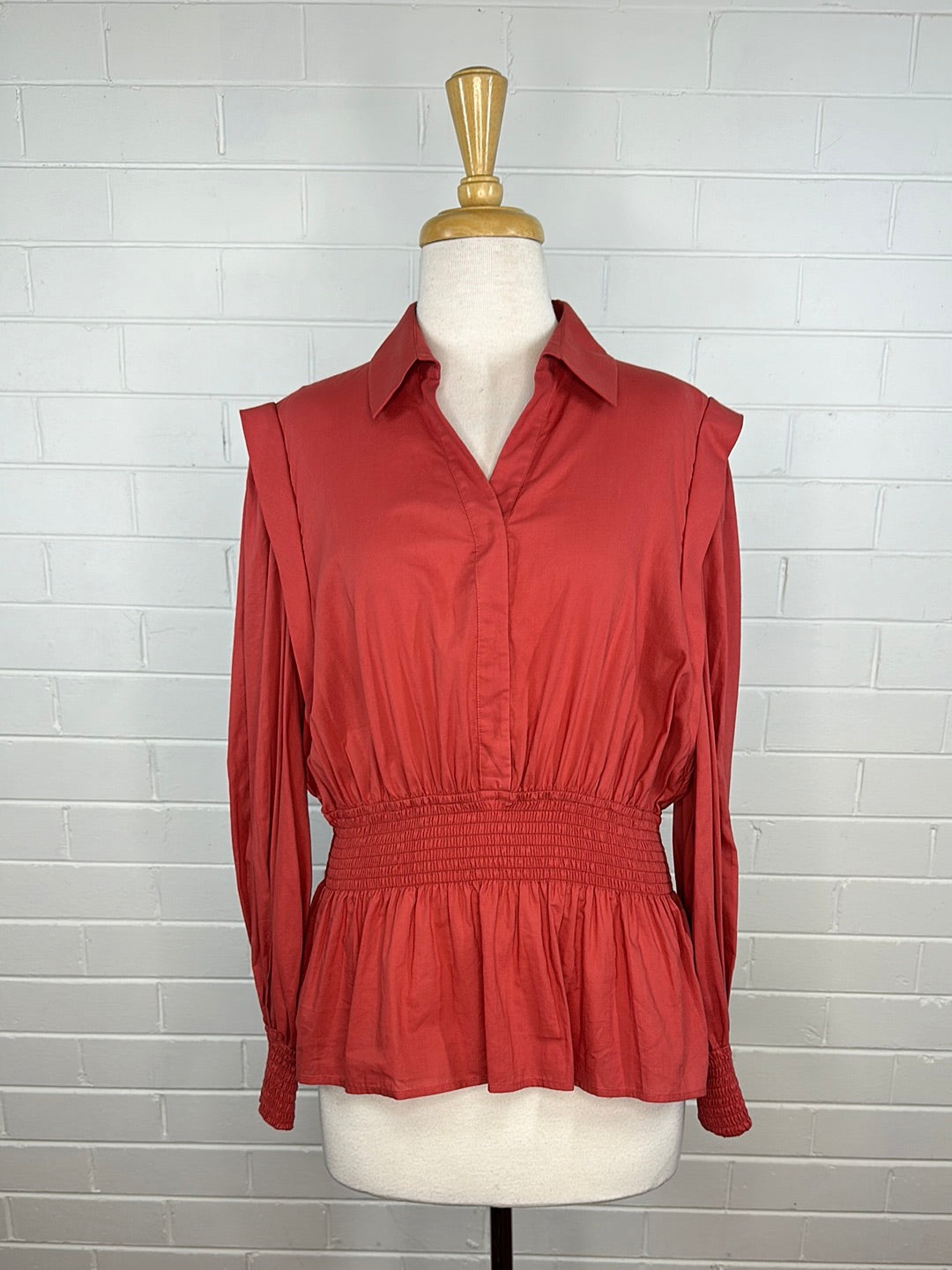 sass & bide | shirt | size 10 | long sleeve | 100% cotton