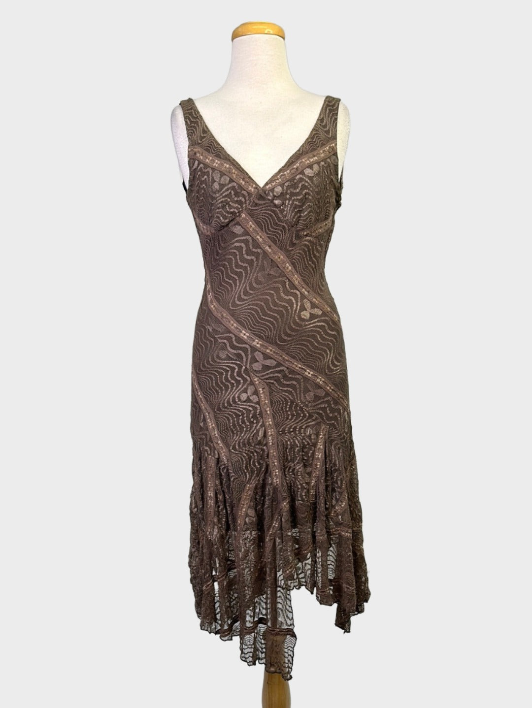 Cooper St | vintage 90's | dress | size 8 | midi length | made in Australia