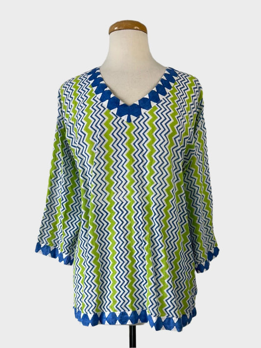 GRETCHEN SCOTT | New York | top | size 14 | long sleeve | 100% cotton