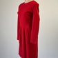 Trent Nathan | vintage 80's | dress | size 14 | knee length | 100% wool