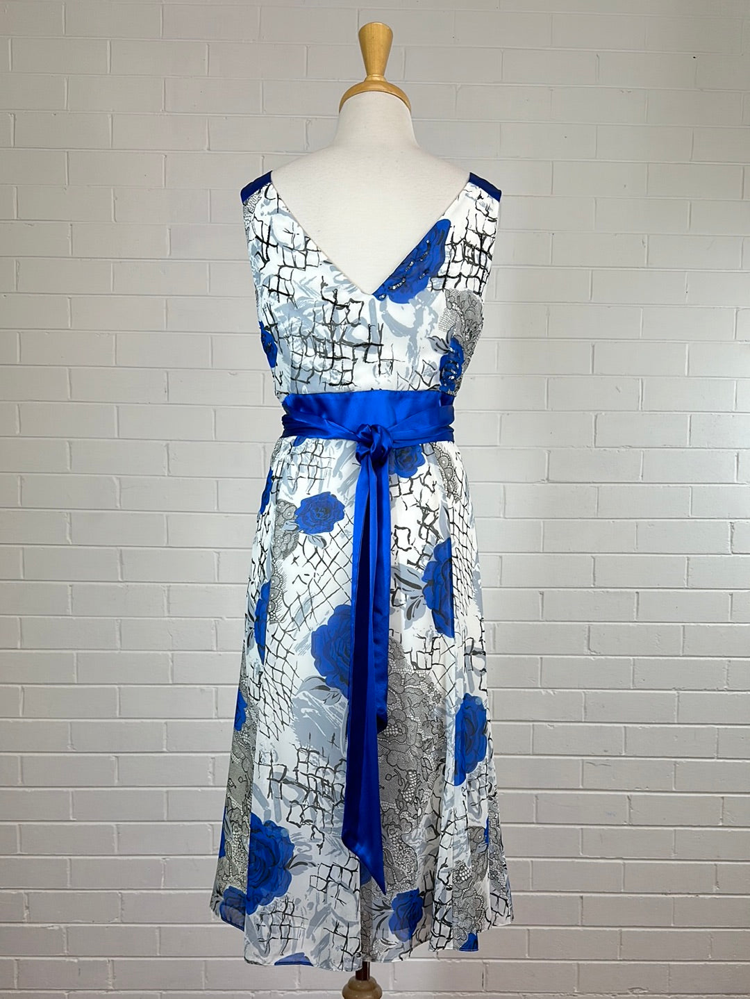 Anthea Crawford | dress | size 12 | midi length | made in Australia