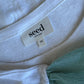 Seed | top | size 8 | elbow length sleeve | 100% linen